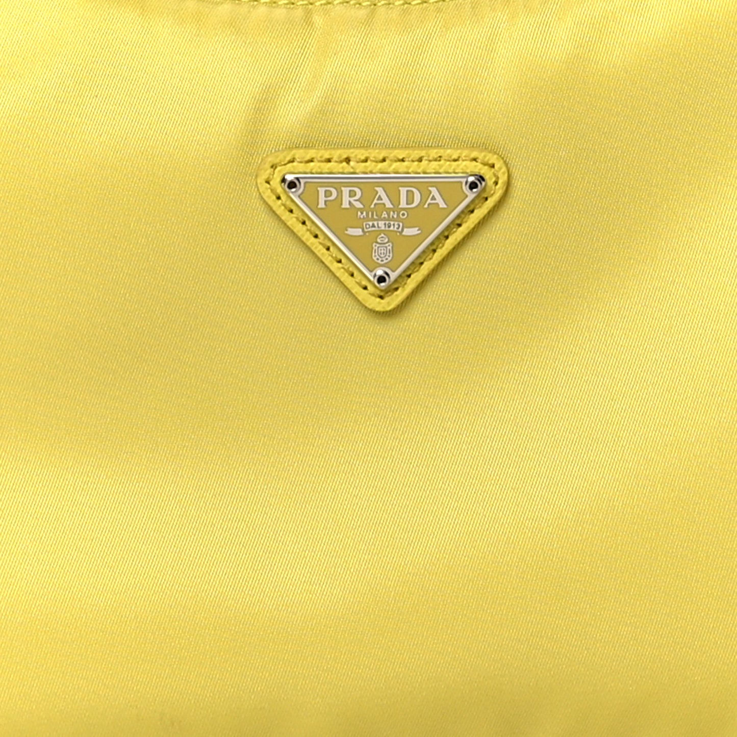 Tessuto Nylon Saffiano Mini Re-Edition 2000 Bag Ananas