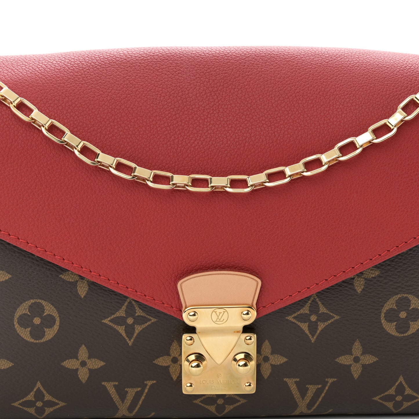 Monogram Pallas Chain Cherry