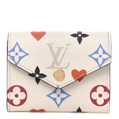 Louis Vuitton Game On Monogram Zoe Wallet White 1 of 8