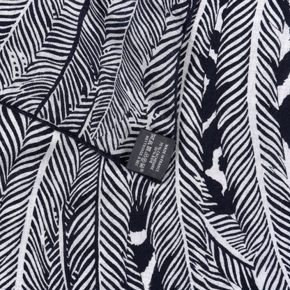 Hermes Cashmere Silk Jaguar Quetzal Shawl 140 Gris Chine Bleu Black Gris 5 of 5