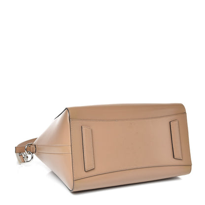 Givenchy Shiny Lord Calfskin Medium Antigona Dark Beige 4 of 12