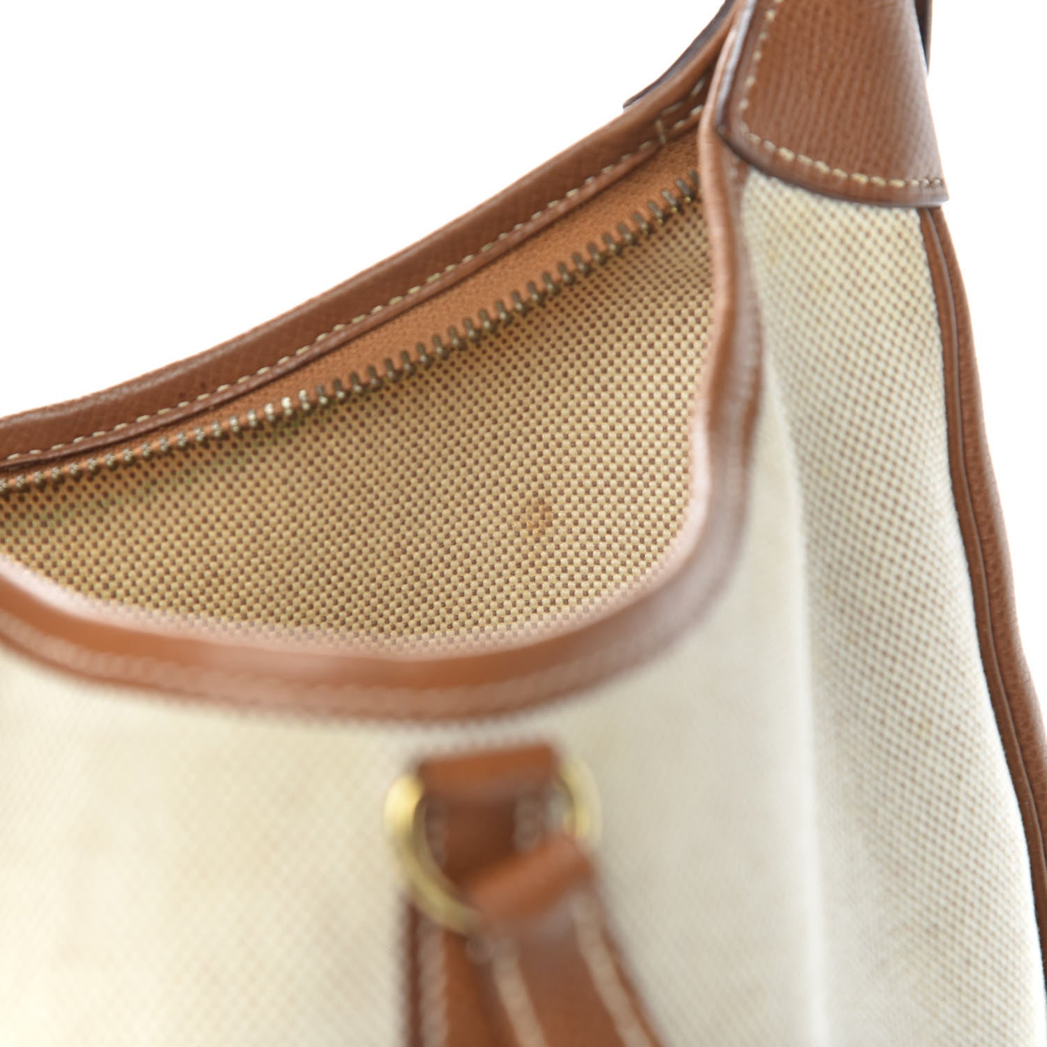 Hermes Toile Courchevel Trim II 31 Gold 6 of 9
