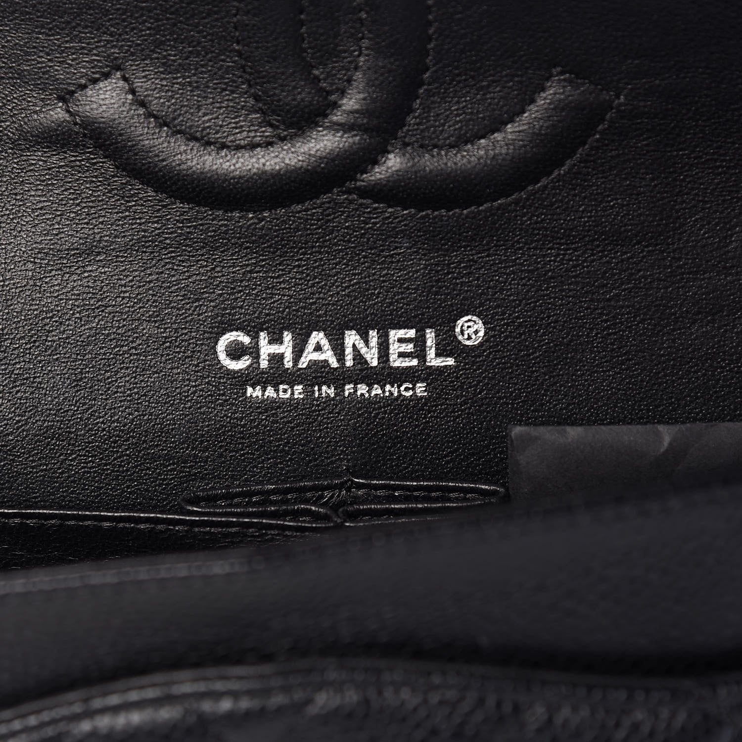 Chanel Caviar Quilted Medium Double Flap Black 6 of 13