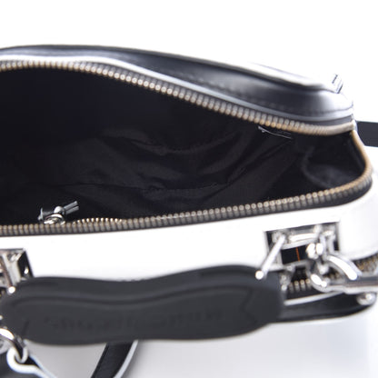 Marc Jacobs Calfskin The Box 20 Crossbody Black White 6 of 7