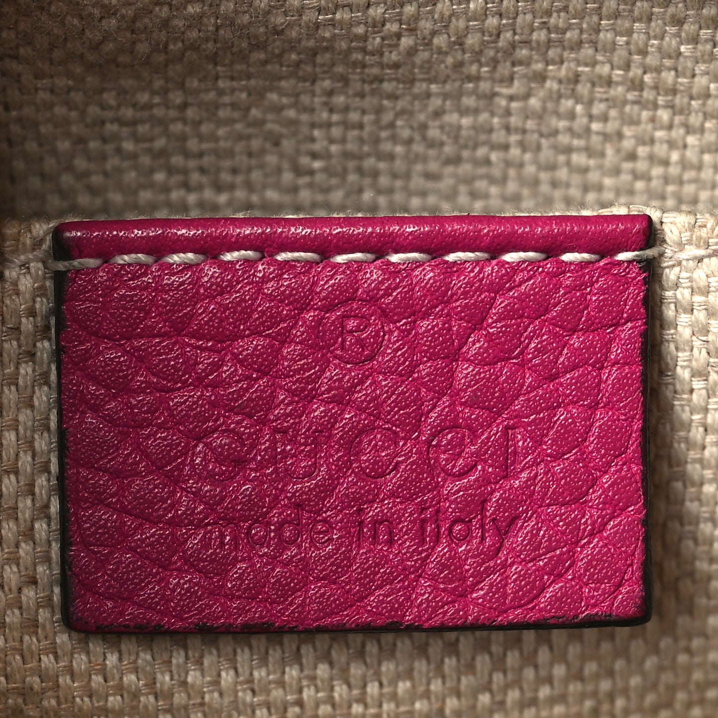Cellarius Calfskin Small Soho Disco Bag Bright Bouganville