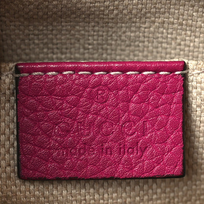 Gucci Cellarius Calfskin Small Soho Disco Bag Bright Bouganville 6 of 11