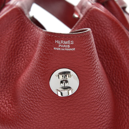 Hermes Taurillon Clemence Lindy 34 Rouge Garance 6 of 13