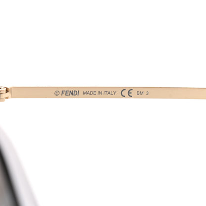 Fendi FF Fabulous Shield Sunglasses FF M0039/G/S Transparent White 6 of 7