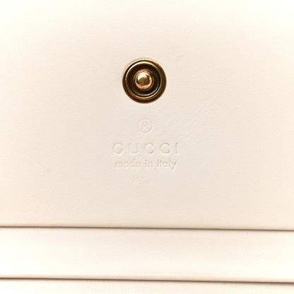 Gucci Guccissima Cherries Card Case Wallet White 6 of 8