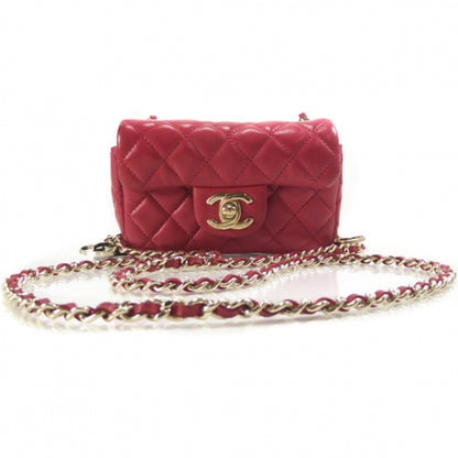 Chanel Lambskin Quilted Mini Heart Valentine Charms Bag 1 of 11