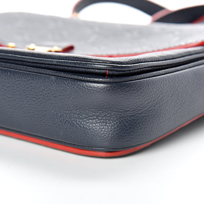Louis Vuitton Empreinte Pochette Metis Marine Rouge 9 of 9