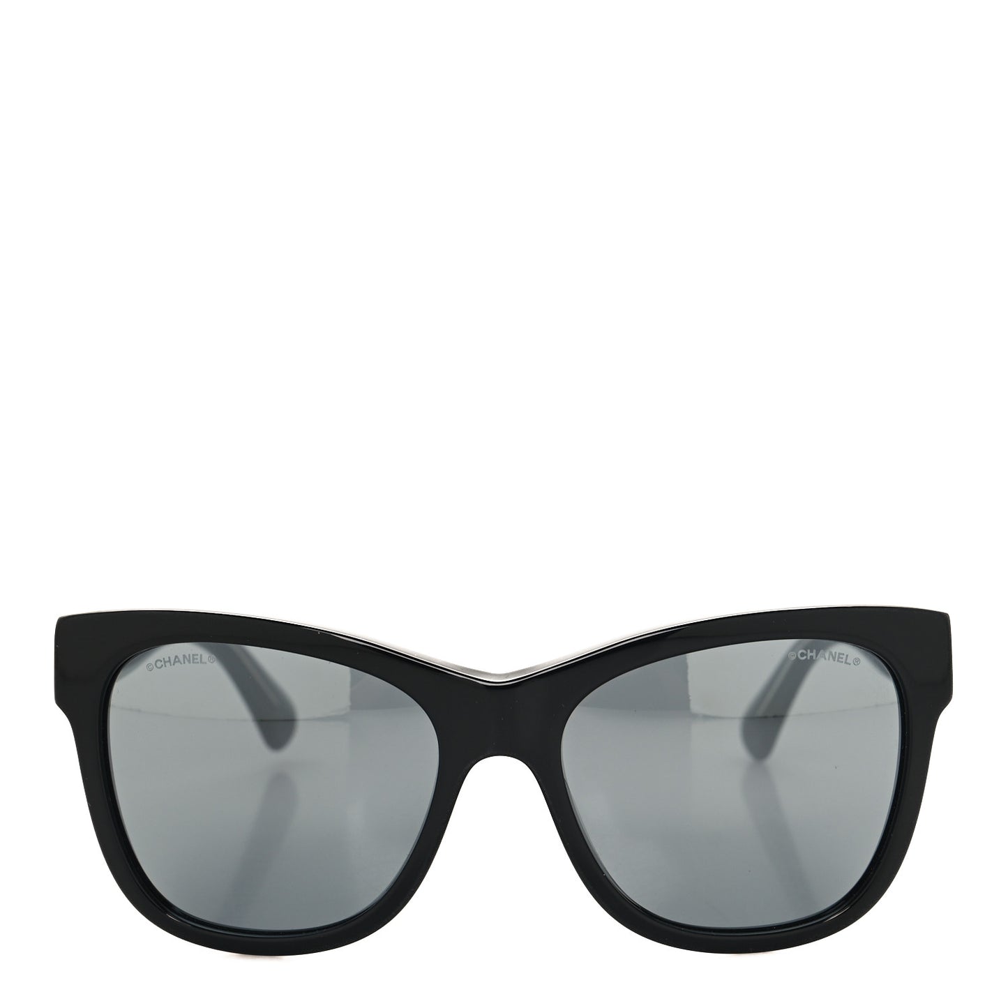 Acetate Square CC Sunglasses 5380 Black