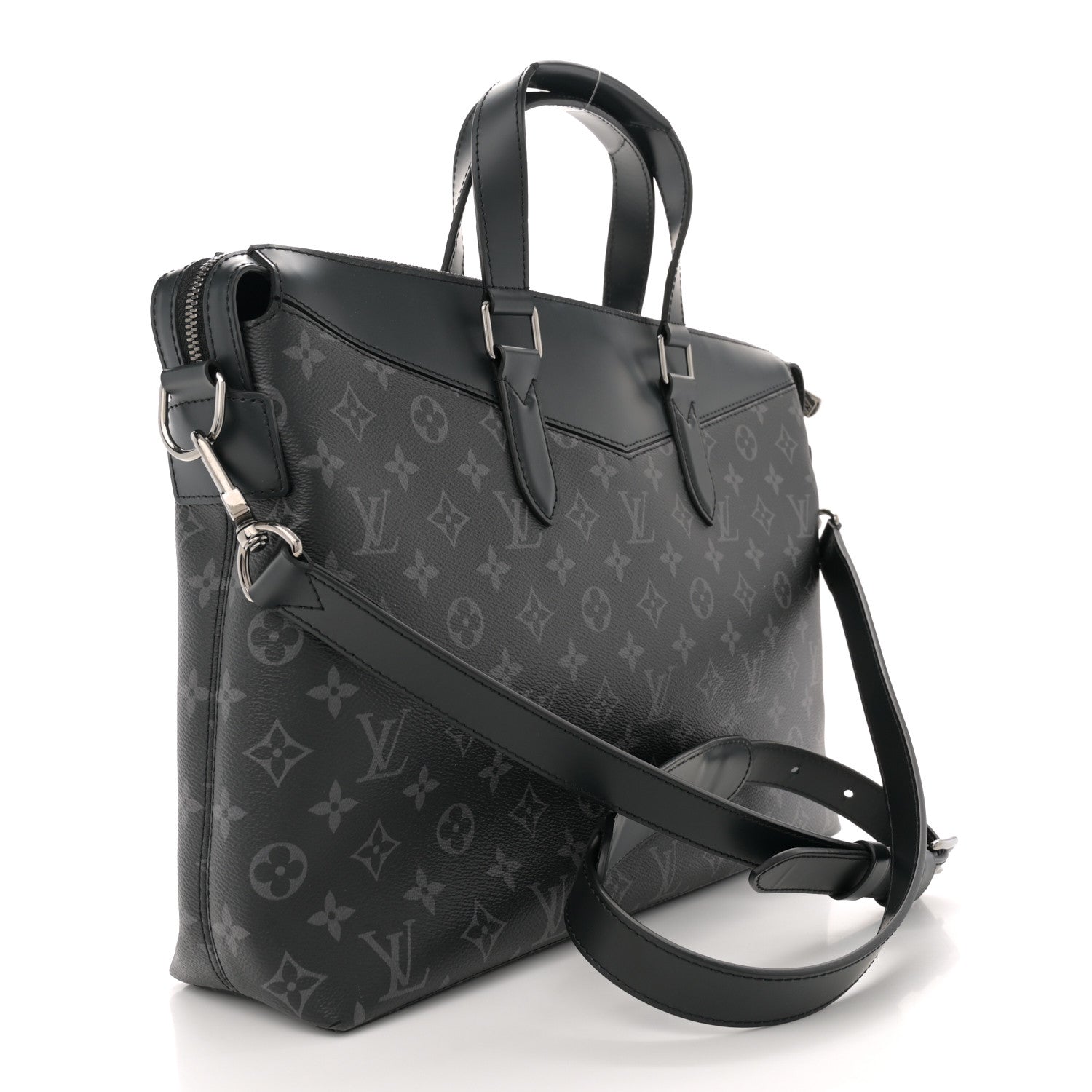 Louis Vuitton Monogram Eclipse Explorer Briefcase 2 of 9
