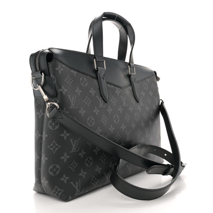 Louis Vuitton Monogram Eclipse Explorer Briefcase 2 of 9