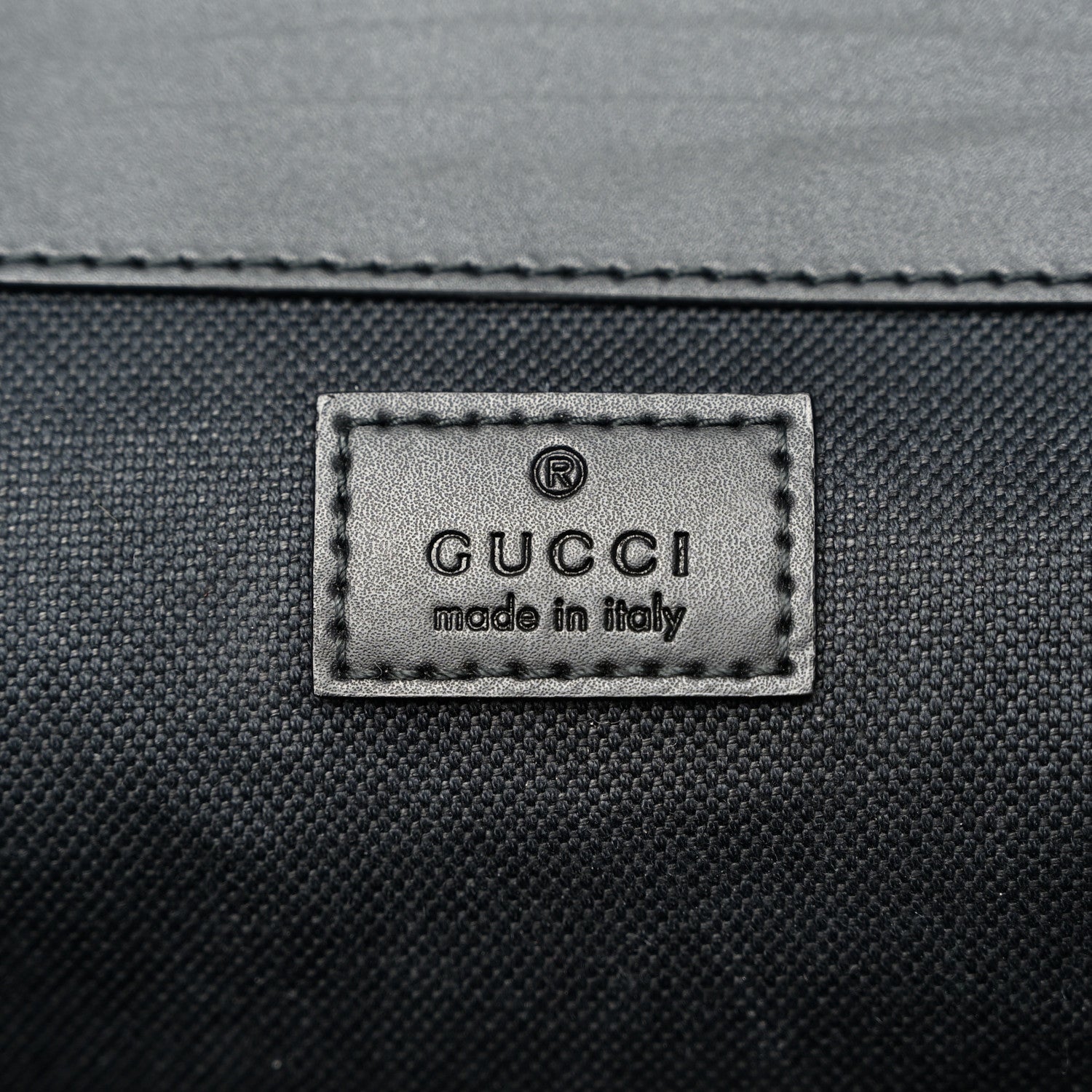Gucci Soft GG Supreme Monogram Calfskin Web Double Buckle Backpack Black 6 of 10