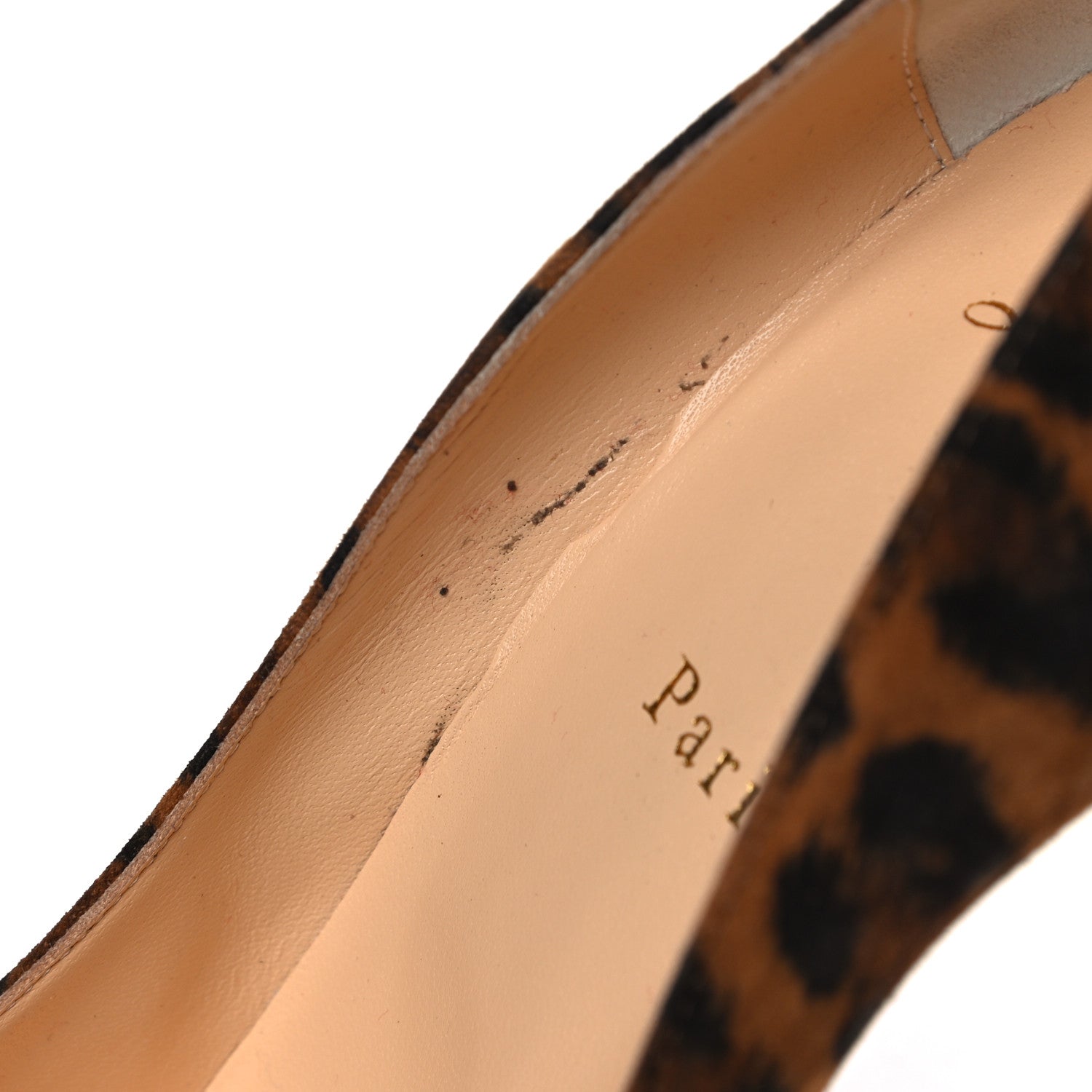 Christian Louboutin Veau Velours Pigalle Follies 100 Pumps 41 Leopard 8 of 14