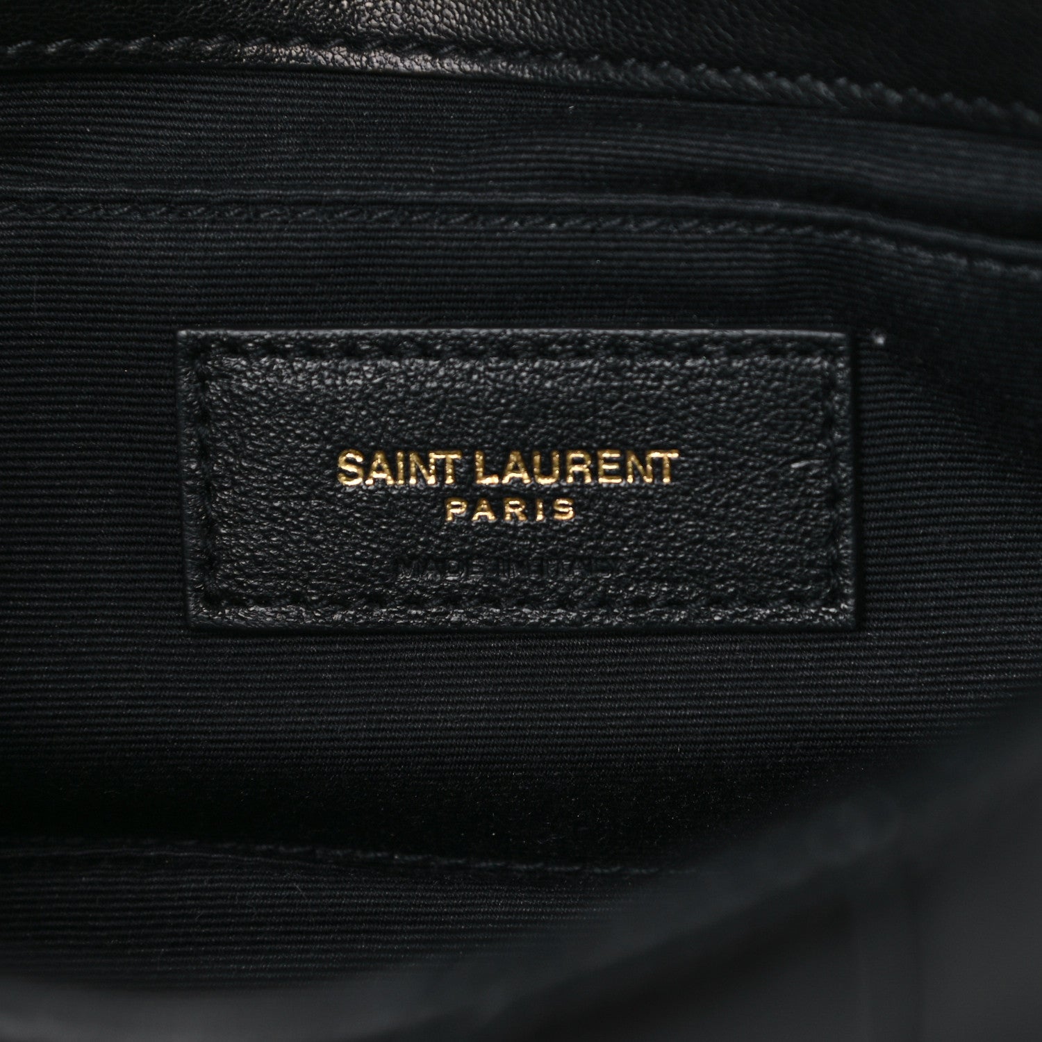 Saint Laurent Lambskin Patchwork Monogram Small Jamie Black 7 of 16