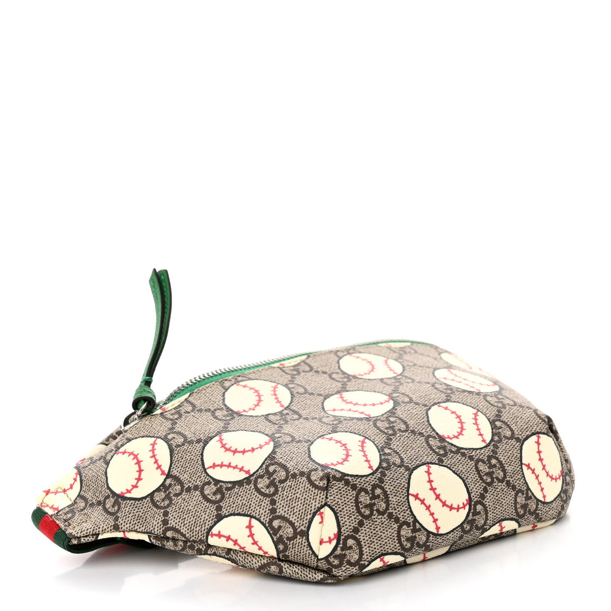 Gucci GG Supreme Monogram Baseballs Web Childrens Belt Bag 4 of 10