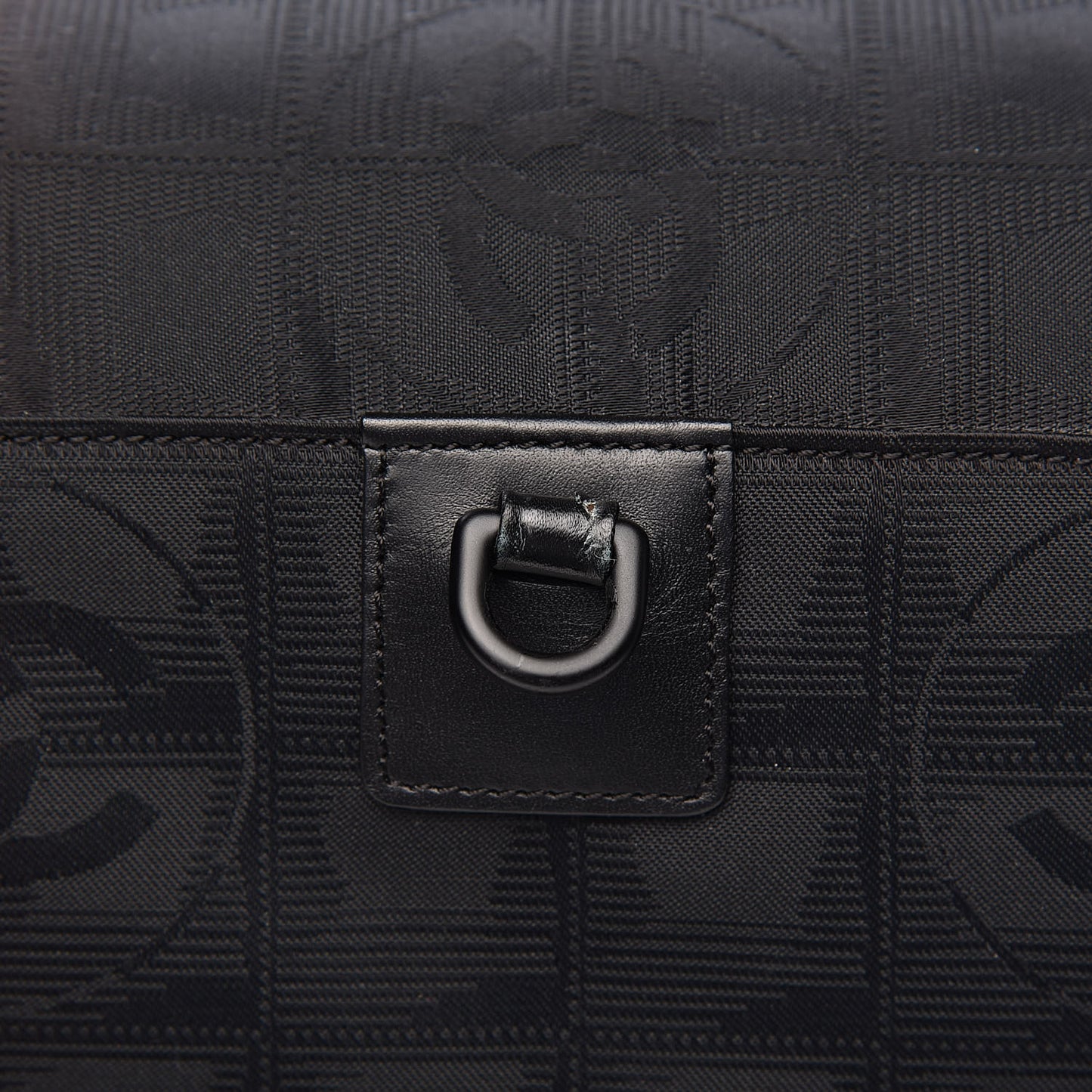 Nylon Travel Small Suitcase Black