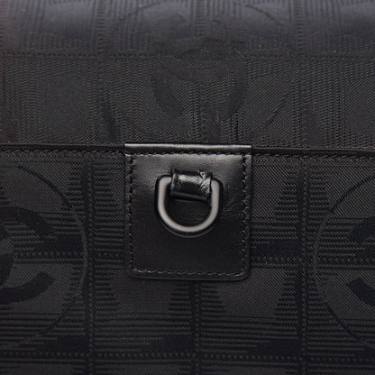 Chanel Nylon Travel Small Suitcase Black 11 of 15