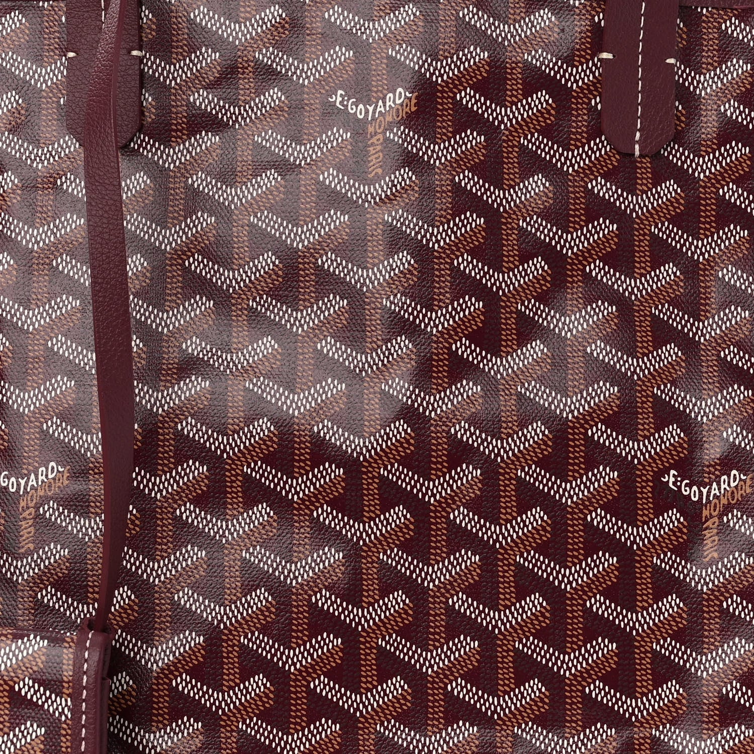 Goyard Goyardine Saint Louis PM Bordeaux 9 of 11