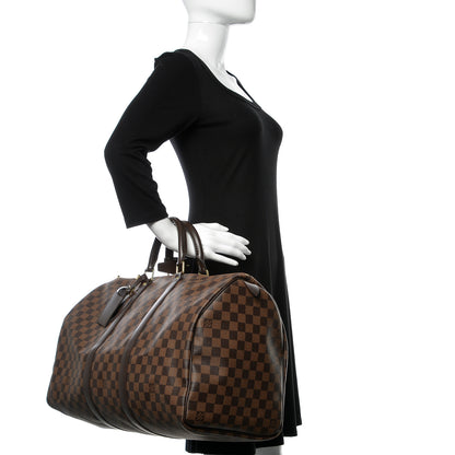 Louis Vuitton Damier Ebene Keepall 50 2 of 18