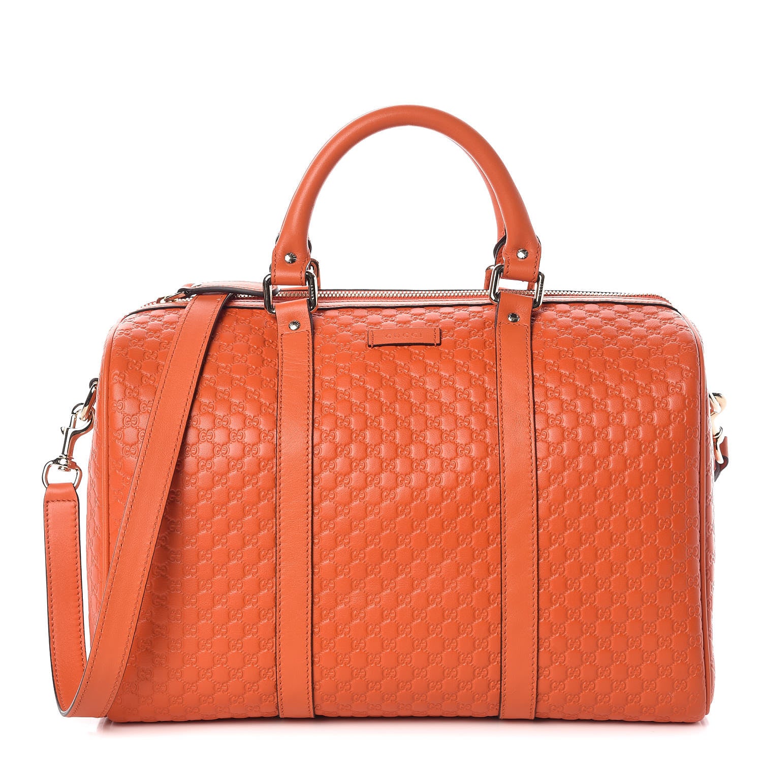 Gucci Microguccissima Medium Joy Boston Sun Orange 1 of 11