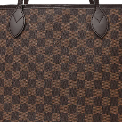 Louis Vuitton Damier Ebene Neo Neverfull MM Rose Ballerine 11 of 15