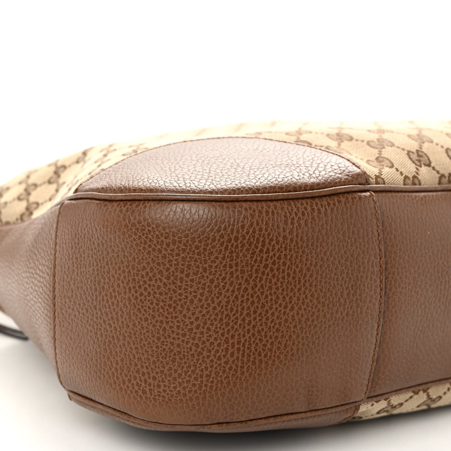 Soft GG Monogram Large Margaux Hobo Brown