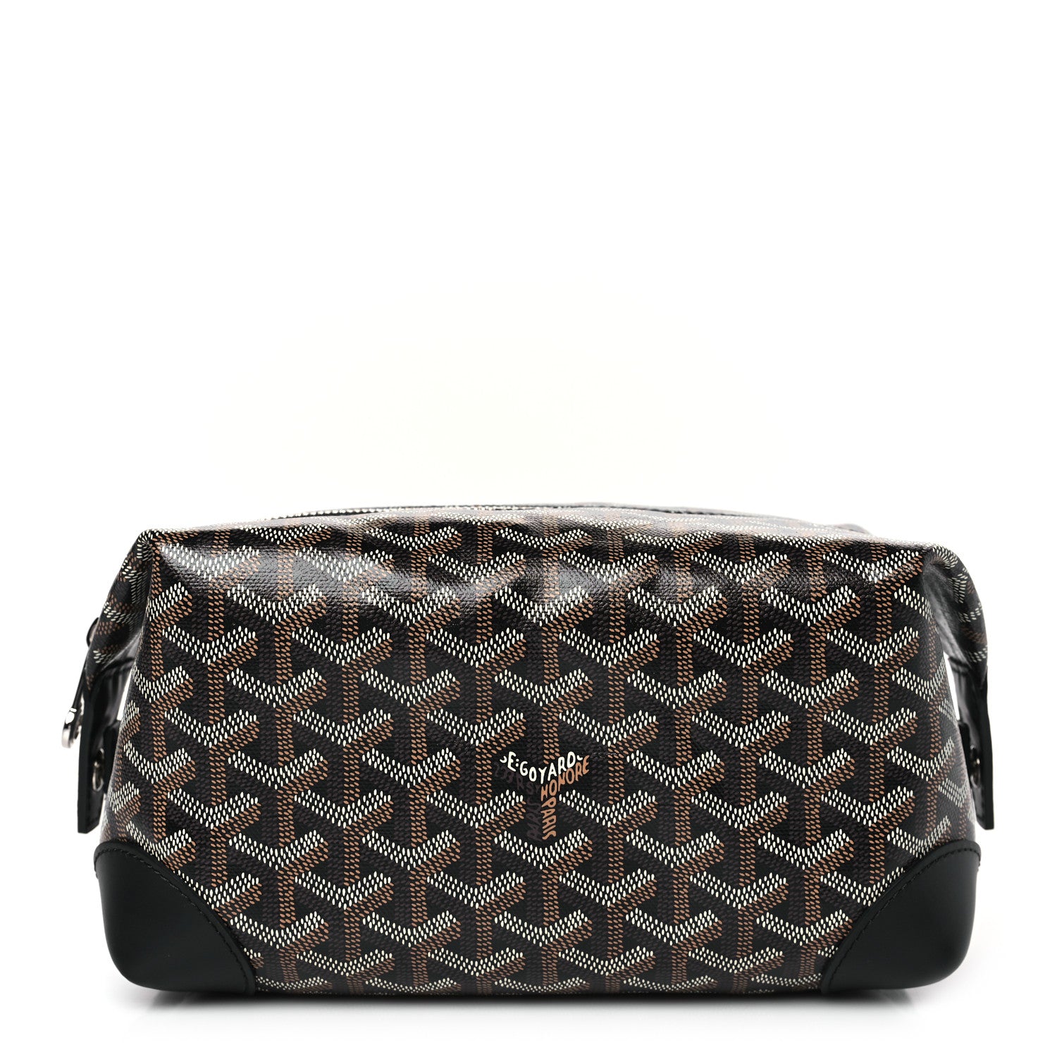 Goyard Goyardine Boeing 25 Trousse de Toilette Black 1 of 8
