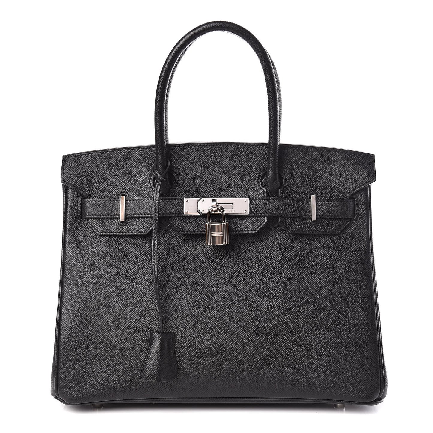 Epsom Birkin 30 Black