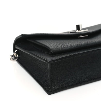 Louis Vuitton Soft Calfskin My Lockme Pochette Black 8 of 9