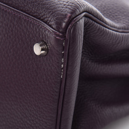 Hermes Togo Kelly Retourne 35 Raisin 49 of 51