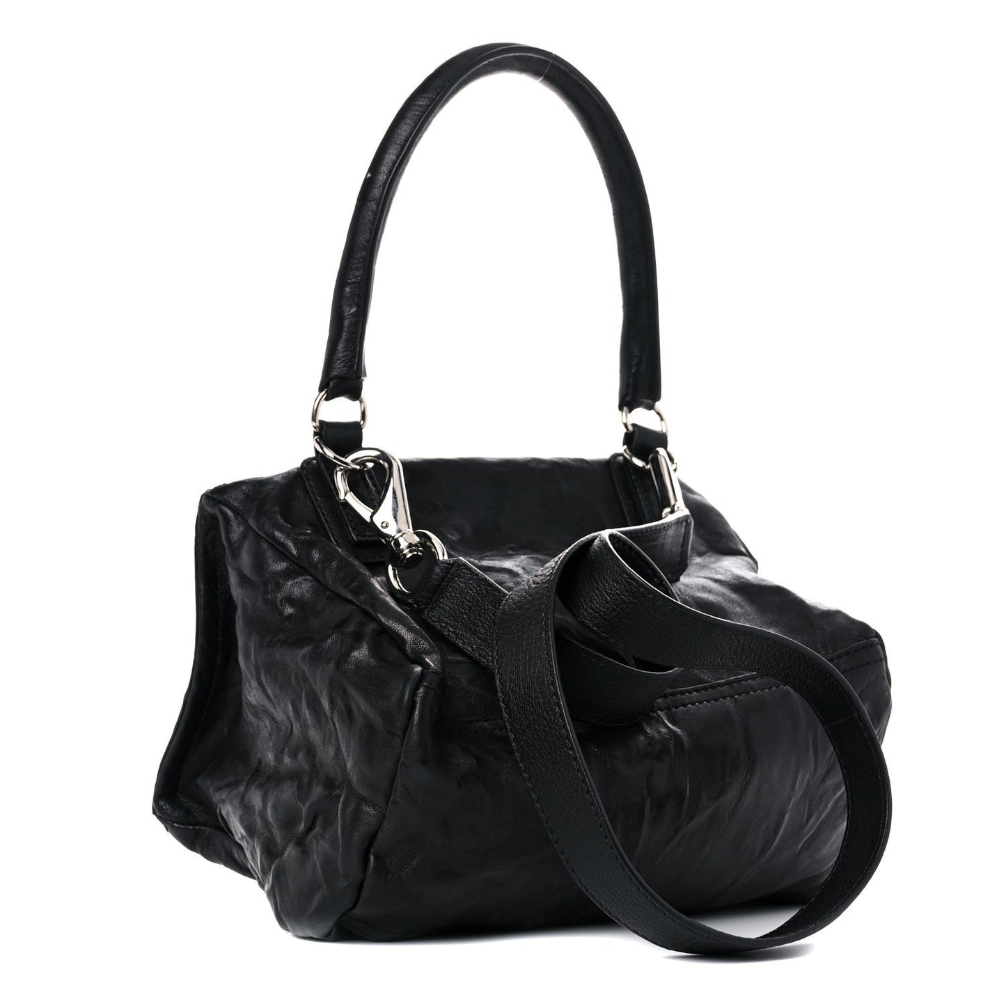 Tumbled Sheepskin Small Pandora Black