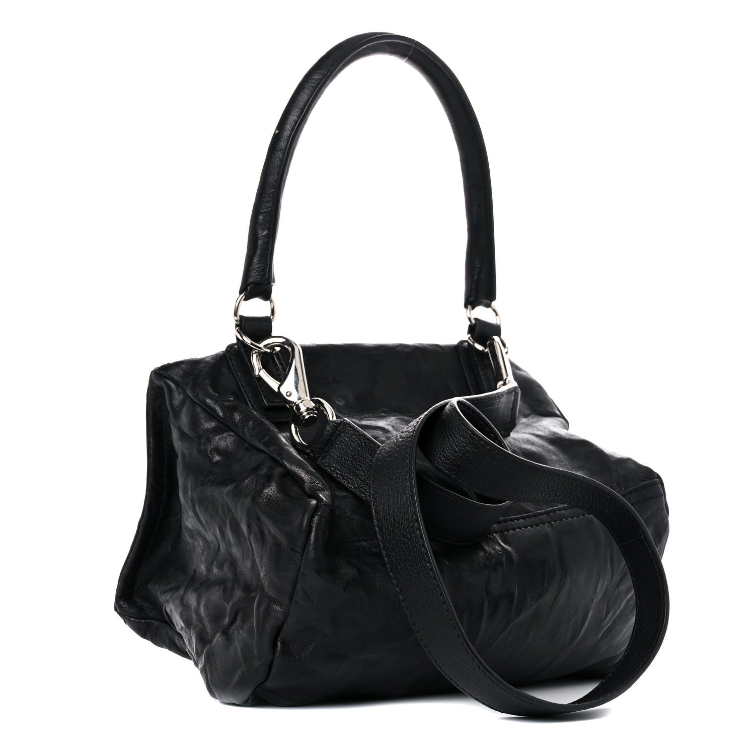 Givenchy Tumbled Sheepskin Small Pandora Black 3 of 13