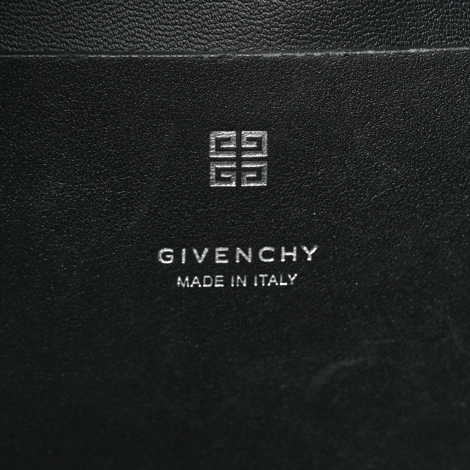 Givenchy Smooth Calfskin Small Moon Cut Out Shoulder Bag Black 6 of 16