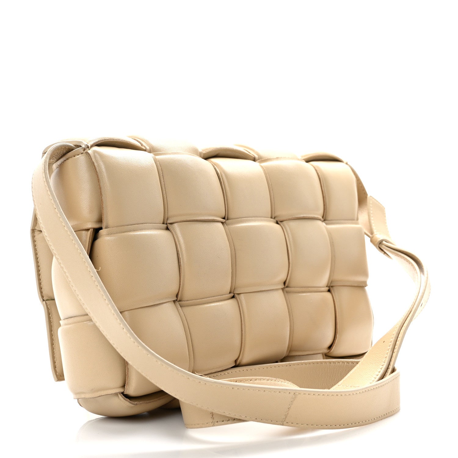 Bottega Veneta Nappa Maxi Intrecciato Padded Cassette Crossbody Bag Porridge 3 of 15