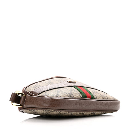 Gucci GG Supreme Monogram Web Mini Ophidia GG Bag Brown 4 of 10