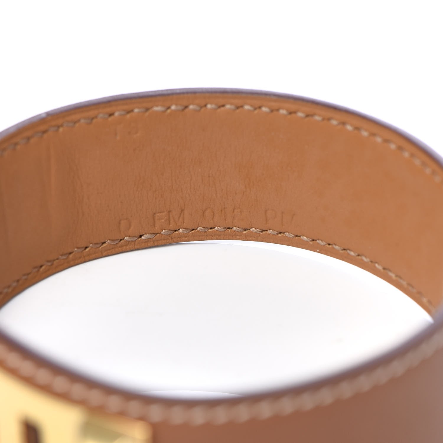 Hermes Swift Collier de Chien 24 Bracelet T3 Gold 6 of 7