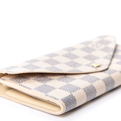 Louis Vuitton Damier Azur Josephine Wallet 4 of 9