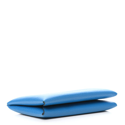 Hermes Epsom Calvi Card Case Bleu Zanzibar 4 of 6