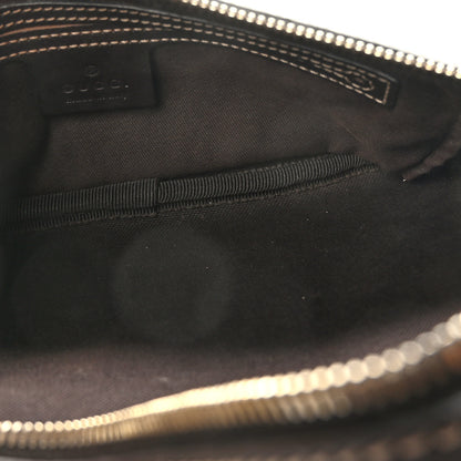 Gucci GG Supreme Monogram Belt Bag Dark Brown 5 of 9