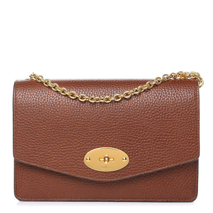 Mulberry Small Classic Grain Calfskin Small Darley Oak 1 of 12