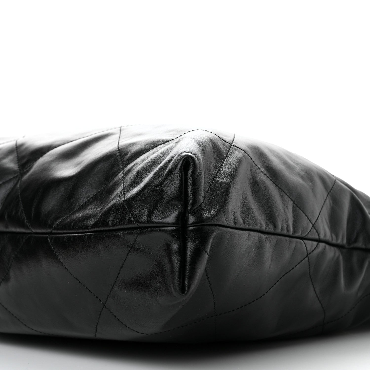 Chanel Shiny Calfskin Quilted Chanel 22 Black 11 of 11