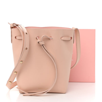 Mansur Gavriel Calfskin Mini Mini Bucket Bag Rosa 15 of 15