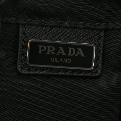 Prada Nylon Vela Drawstring Pouch Black 6 of 9