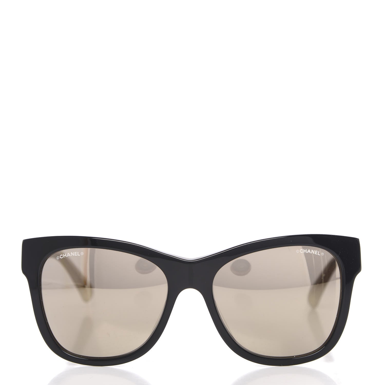 Chanel Acetate Square CC Sunglasses 5380 Black 2 of 7