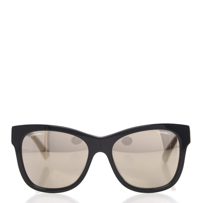 Chanel Acetate Square CC Sunglasses 5380 Black 2 of 7