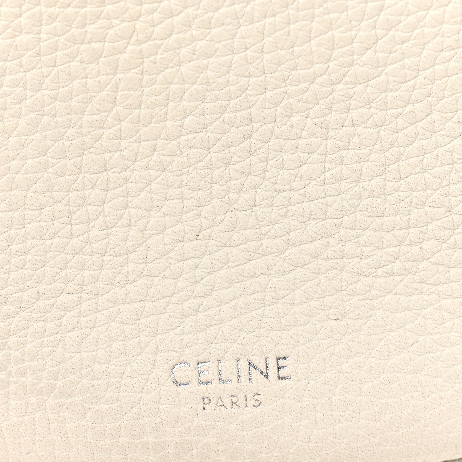 Celine Supple Grained Calfskin Nano Big Bag Bucket White 6 of 10