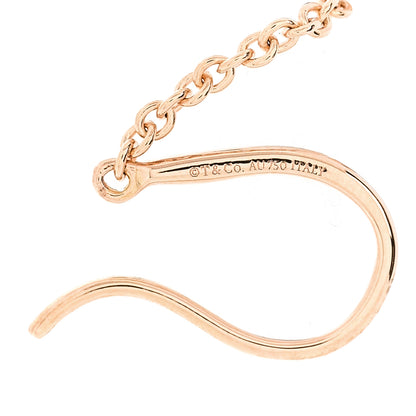 Tiffany 18K Rose Gold 10mm HardWear Ball Hook Drop Earrings 4 of 4
